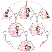 アクリルキーホルダー
